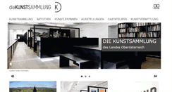 Desktop Screenshot of diekunstsammlung.at